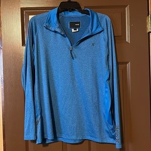 Men’s blue Hurley long sleeve shirt
